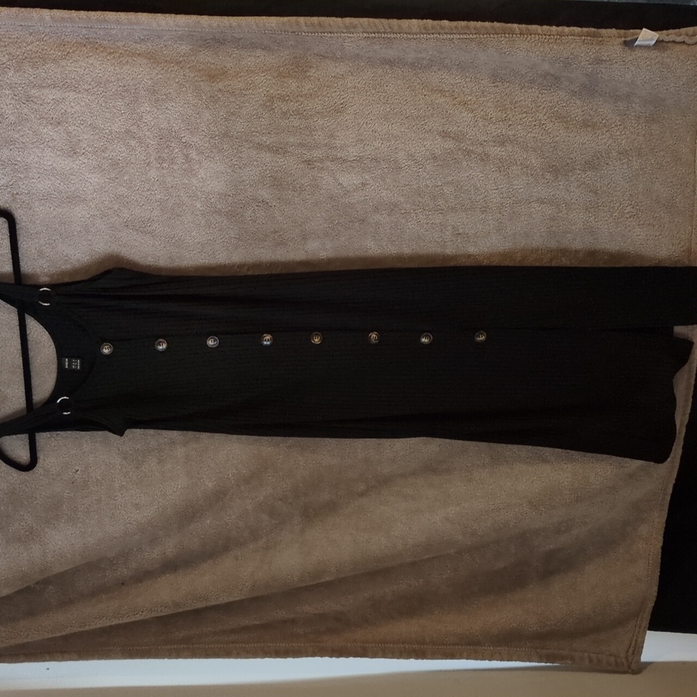 Men's Black Pinstripe Shirt